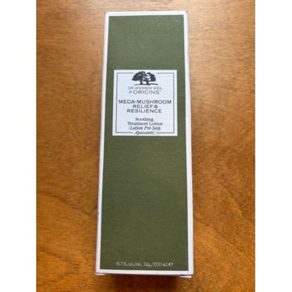 Origins Mega-Mushroom Relief Resilience Soothing Treatment Lotion 6.7oz 200ml